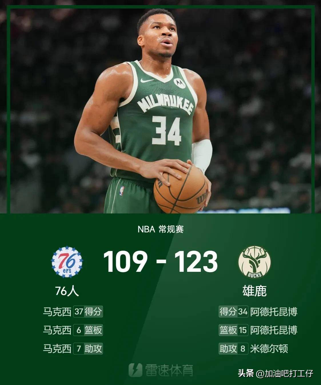 雄鹿球队高管发表战术调整计划的简单介绍 雄鹿球队高管发表战术调整计划的简单介绍