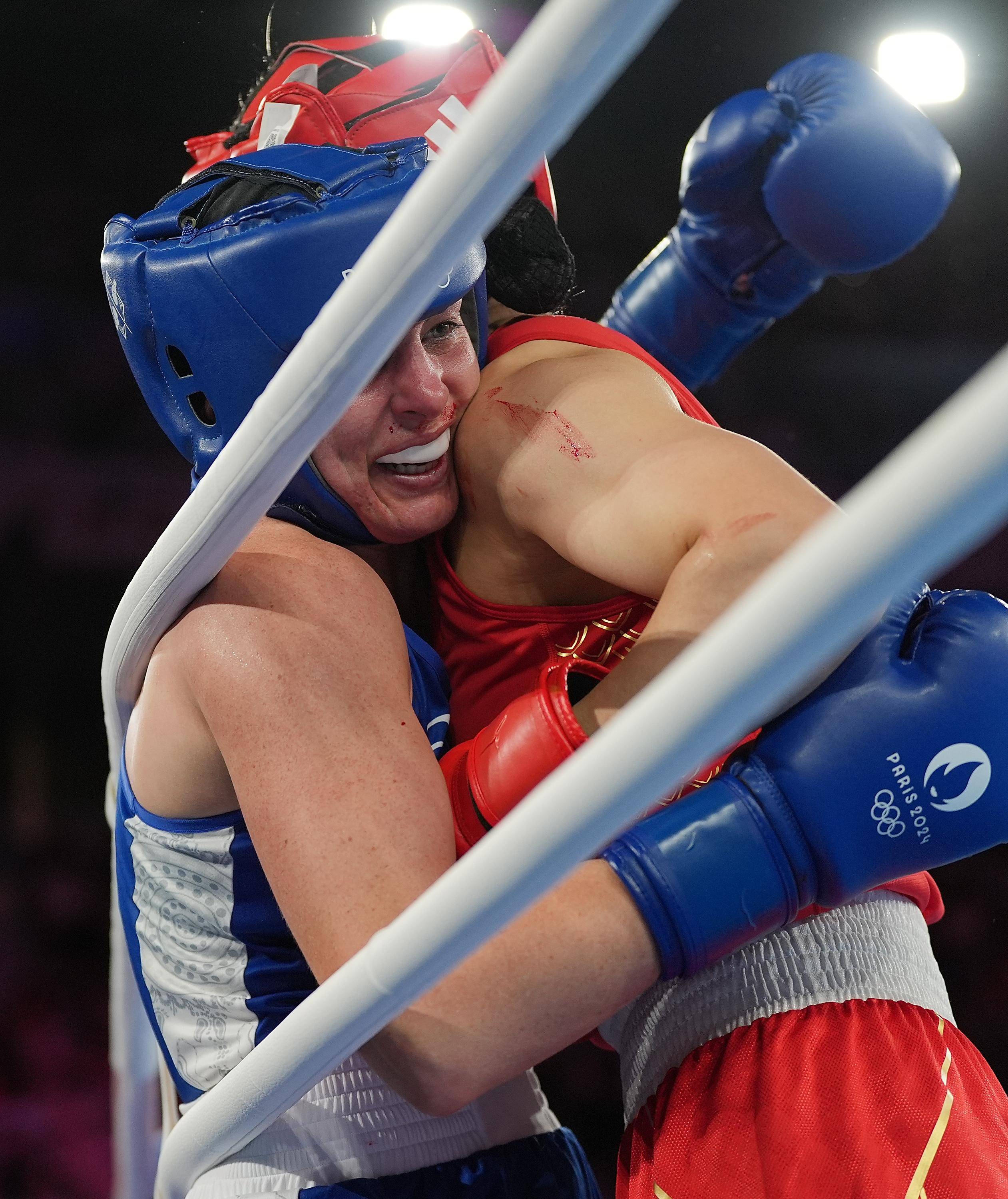 爱尔兰运动员在拳击赛中取得胜利 爱尔兰运动员在拳击赛中取得胜利