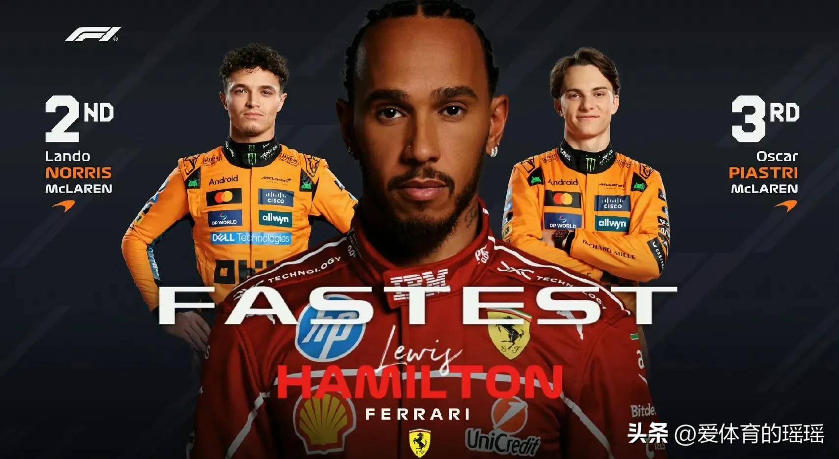 红牛车队险胜阿斯顿马丁，汉密尔顿高光表现